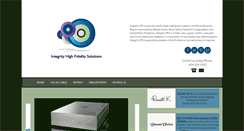 Desktop Screenshot of integrityhf.com